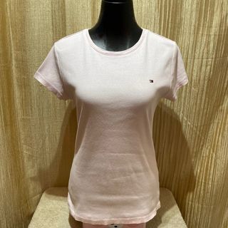 TOMMY HILFIGER WOMENS ROUNDNECK TSHIRT LIGHT PINK 100%LEGIT (Please view all photo’s and read description)