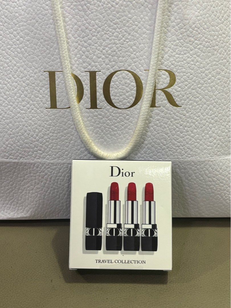 Dior lipstick travel set top