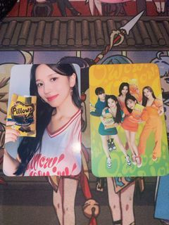 Twice x OISHI Mina + Jeongyeon, Dahyun, Tzuyu, Nayeon and Sana O wow O wow photocard