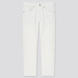 Uniqlo Relaxed Tapered White Pants