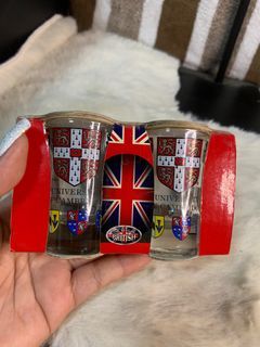 Univ of camb. Collectible shot glass duo