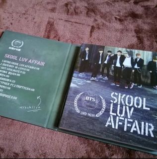 Unsealed BTS Skool Luv Affair Old Edition Album Official