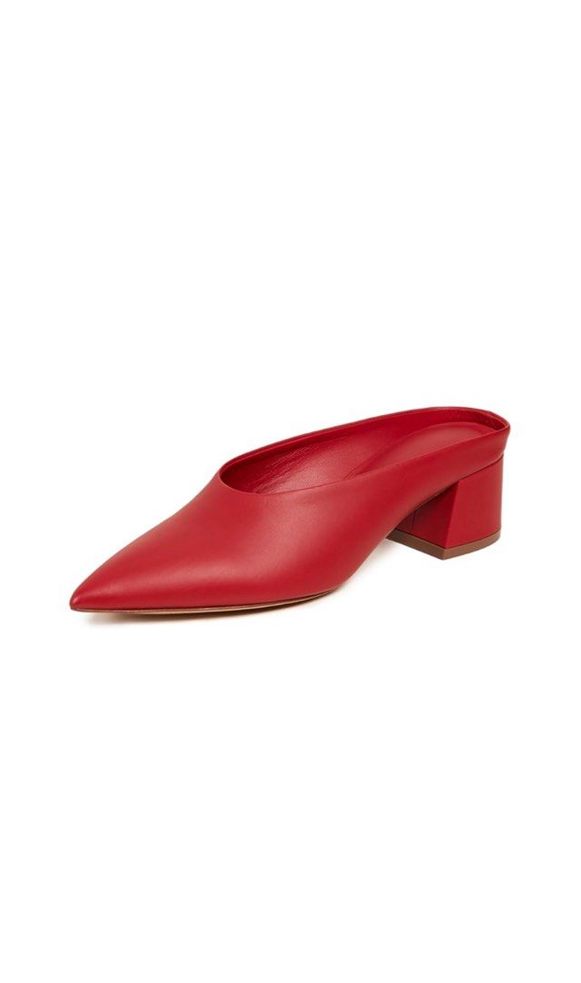 Vince red mules US10 EU41