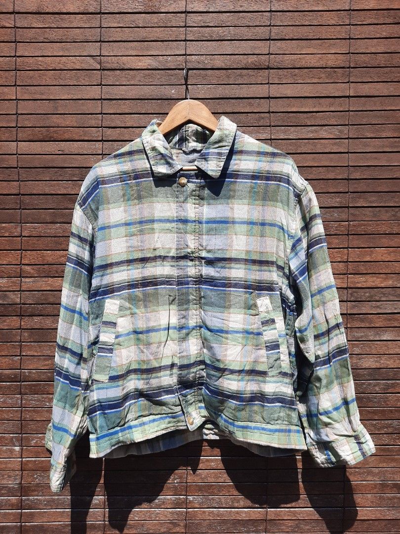 Vintage Casual Jacket Tartan