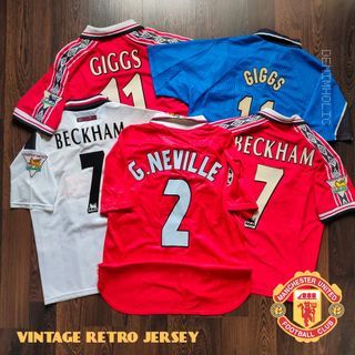 VINTAGE RETRO‼️FOOTBALL JERSEY COLLECTION | Manchester United F.C