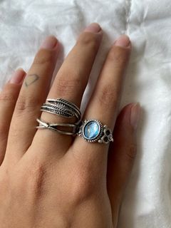 Vintage Silver Plated Ring Size 6.