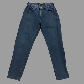 Vintage Style Hard Denim Jeans
