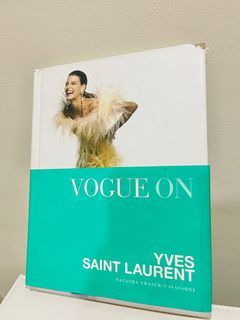Vogue on Yves Saint Laurent YSL Coffee Table Book