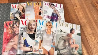 Vogue, Rogue & Elle magazines