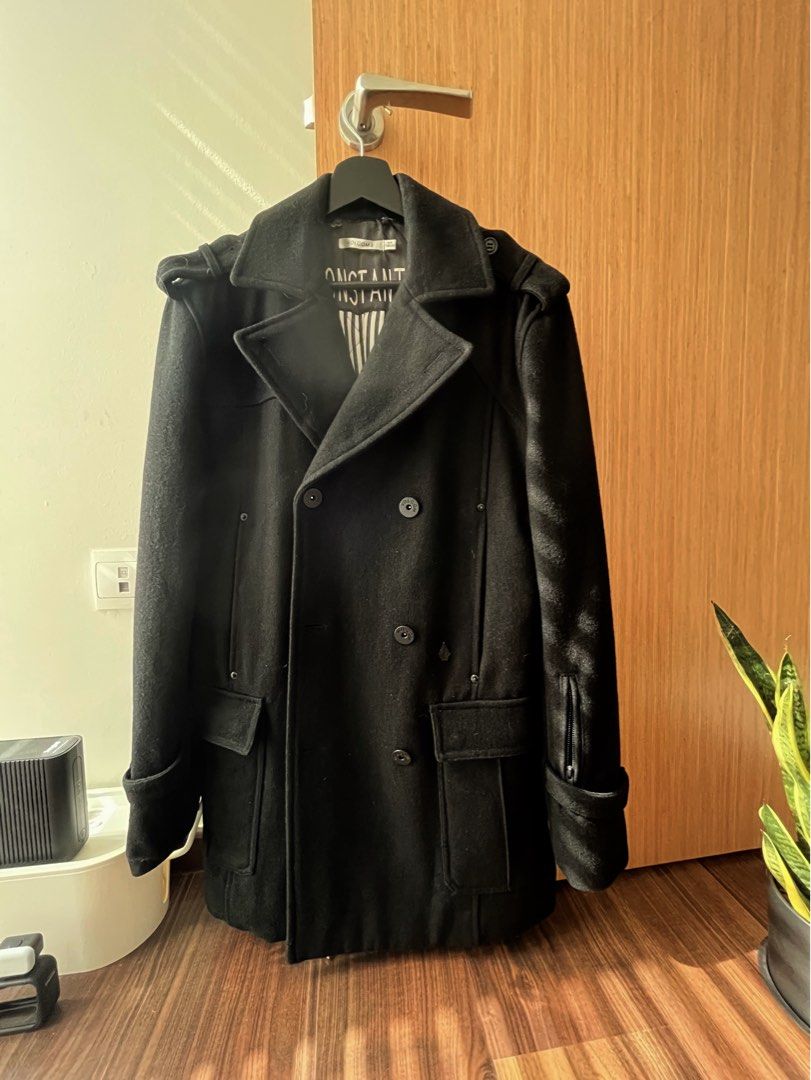 Volcom trench coat cheap