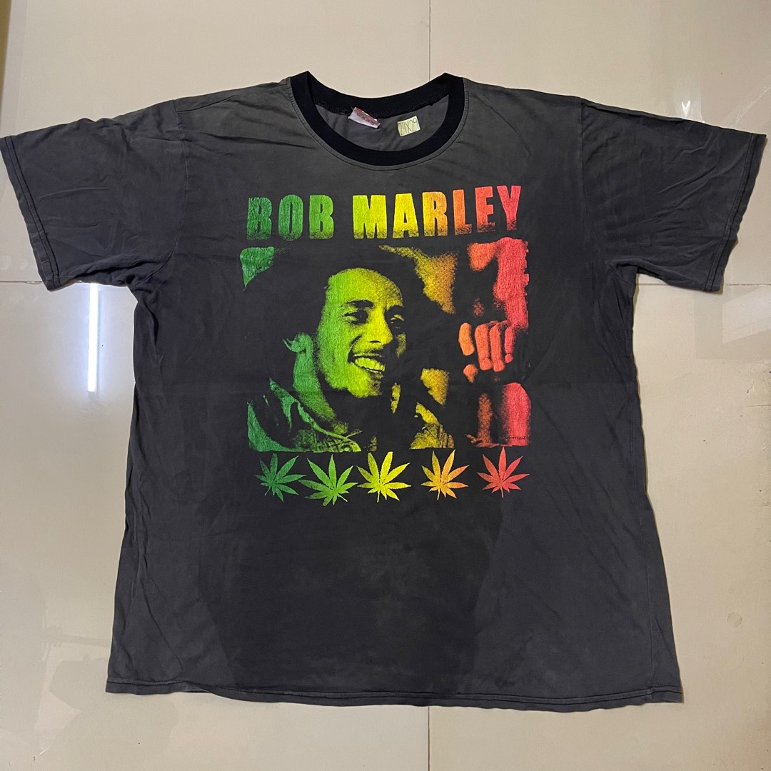 Vintage y2k bootleg bob marley, Men's Fashion, Tops & Sets, Tshirts ...