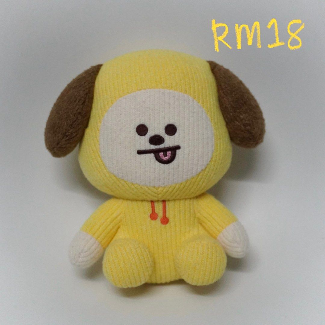 WTS] BT21 CHIMMY OFFICIAL KNITTED PLUSHIE DOLL JIMIN BTS, Hobbies 