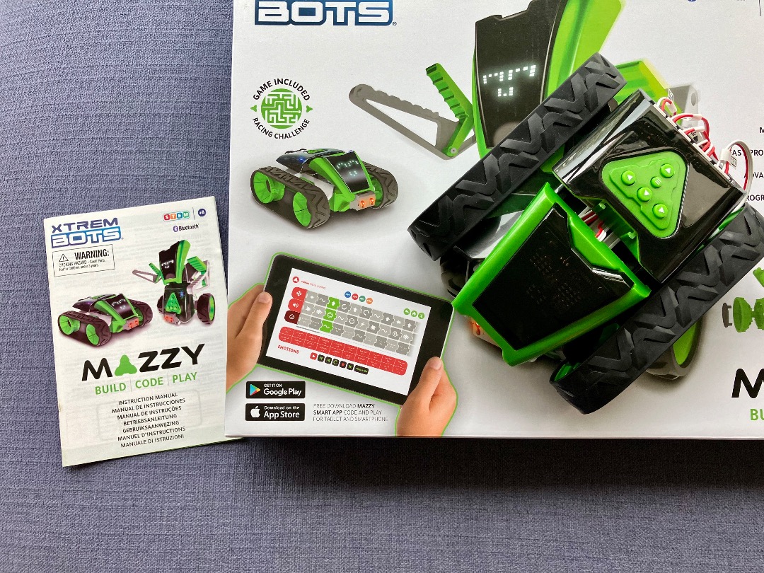 Xtrem Bots - Mazzy Coding Robot with Bluetooth, Hobbies & Toys, Toys ...