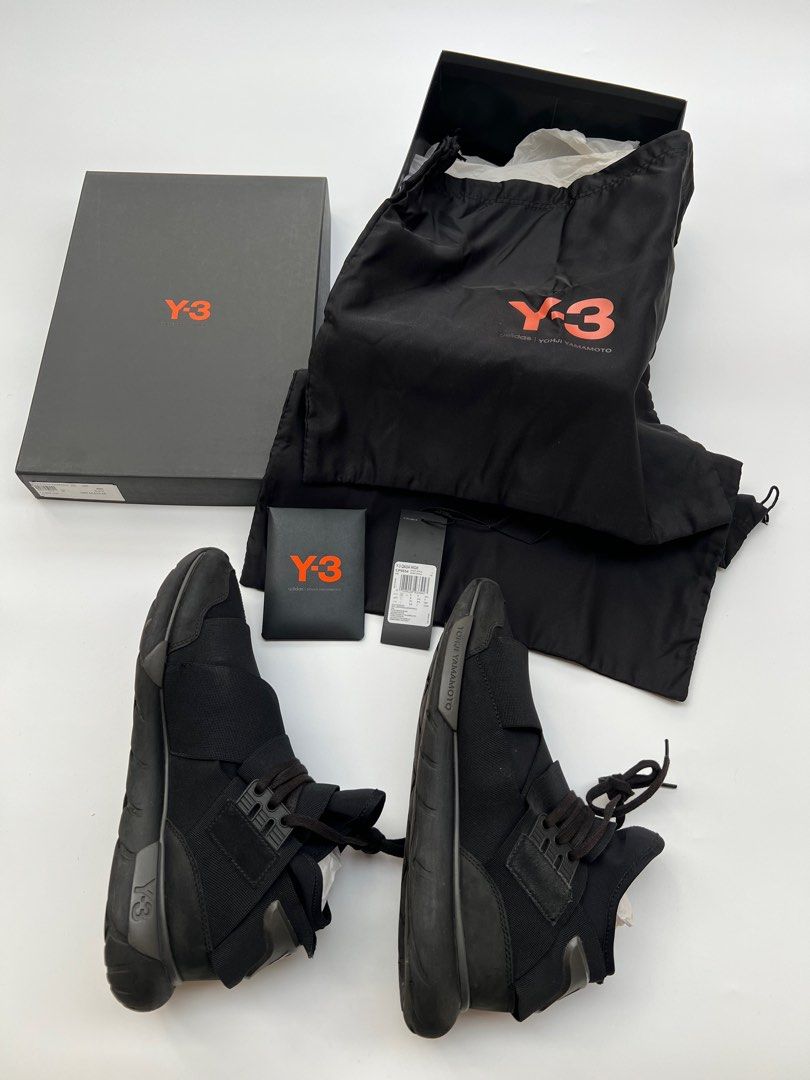 Y-3 Yohji Yamamoto QASA HIGH CP9854 黑武士, 他的時尚, 鞋類, 運動鞋