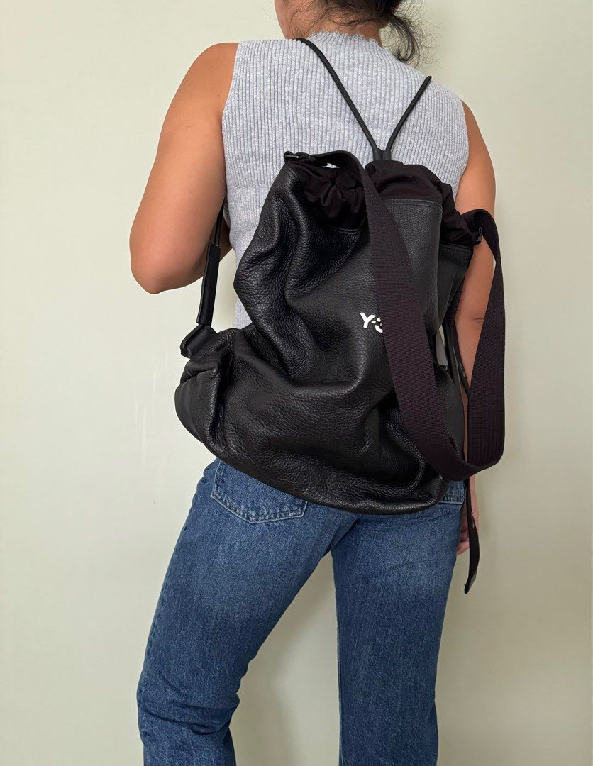 Y3 Y-3 Yohji Yamamoto LUX GYM BAG 美品 Yohji Yamamoto Y3 Luxe Gym Bag,