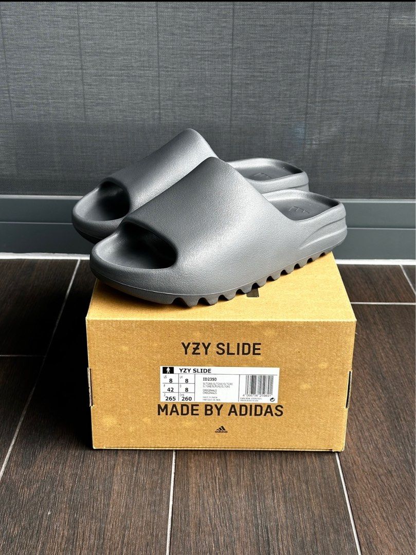 Yeezy Slide Slate Grey UK 8 or US 8