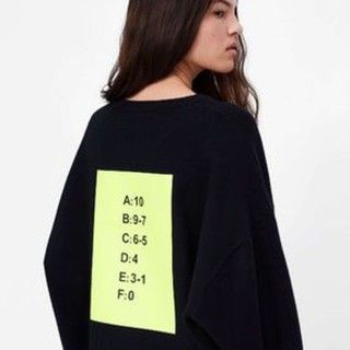 ZARA Knit limited edition oversized pullover sweater