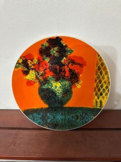 05/16/24 Sanso Limited Edition Art Plate “A Charm Accomplished” with a plate stand