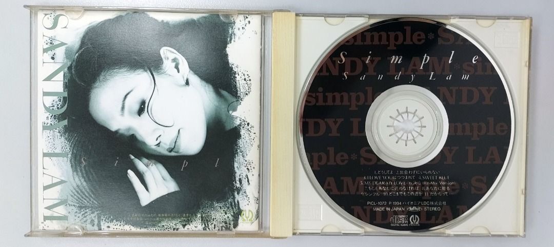 中古CD Pioneer PICL-1072 Sandy Lam 林憶蓮Simple HK女歌手(3), 興趣 