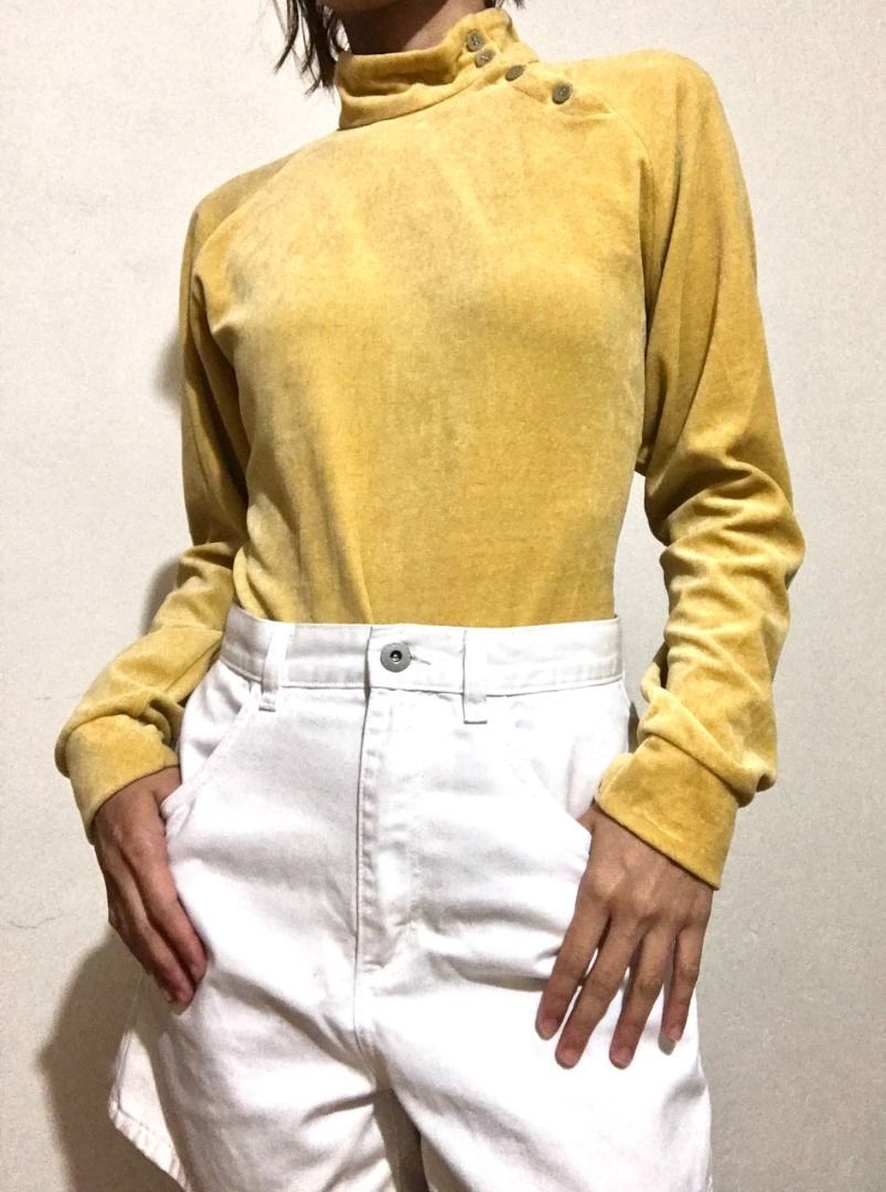 Adidas yellow turtleneck discount