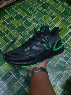 Adidas Ultra Boost 20 Explorer Night Metallic Lime Men's Running Shoes(28 cm)