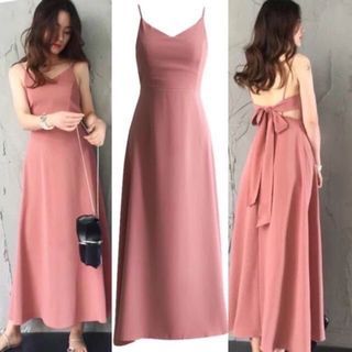 Adjustable Ribbon Cocktail Dress for Party or Wedding