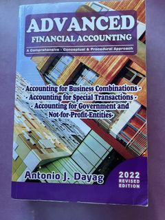 Advanced Financial Accounting (DAYAG, 2022)