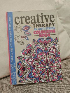 Anti -Stress coloring Book for Adults Creative Therapy