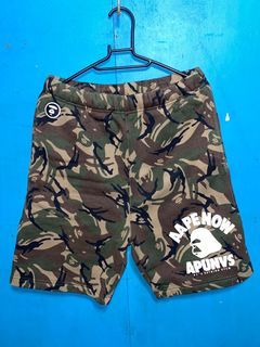 Authentic aape camou shorts