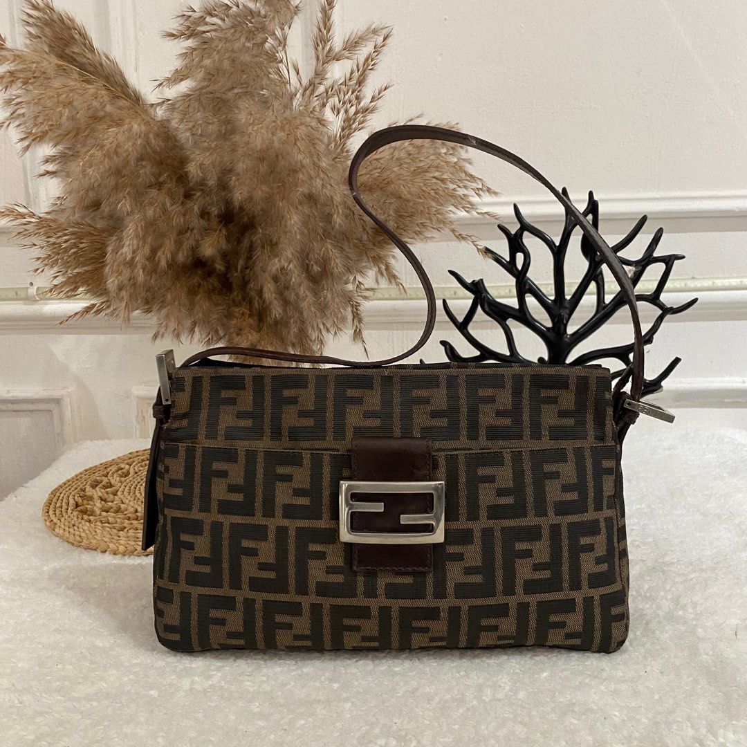 DISCOUNTED Authentic Fendi Zucca Shoulder Bag