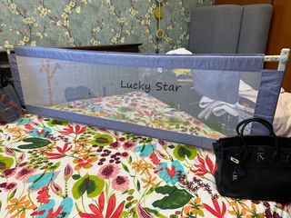 Baby Bed Rail 76" long 24" height with minor issue