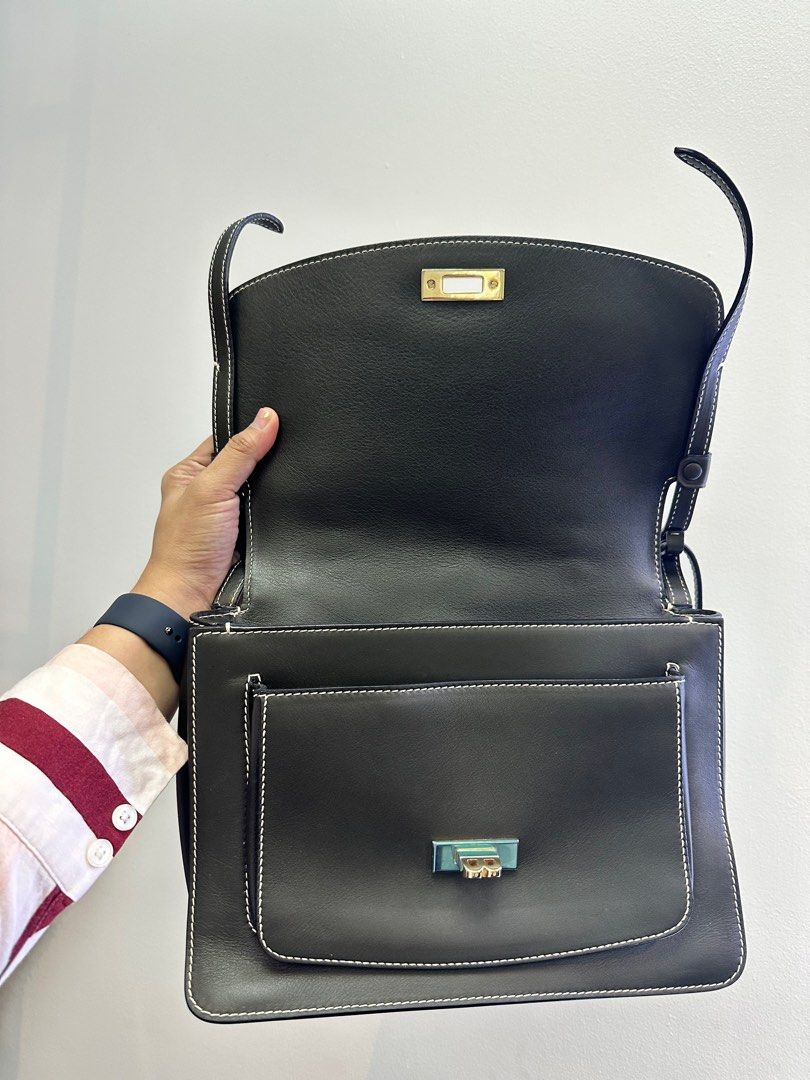 Bally b turn saddle bag on sale