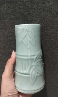 Bamboo design vase