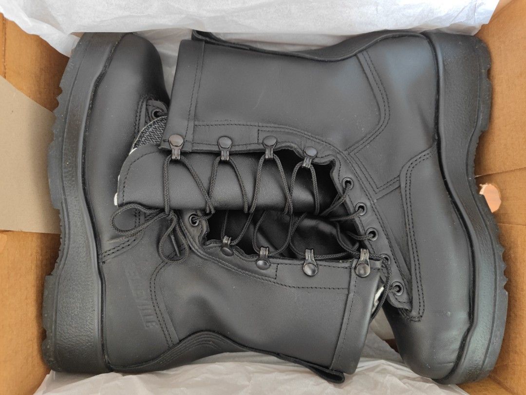 Belleville 800ST Steel Toe Gore Tex Waterproof Military Flight Boots with Vibram Sole