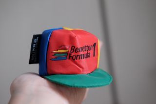 Benetton UCB United Colors of Benetton Coin Purse Keychain Keyring Pouch Vintage Classic Unused
