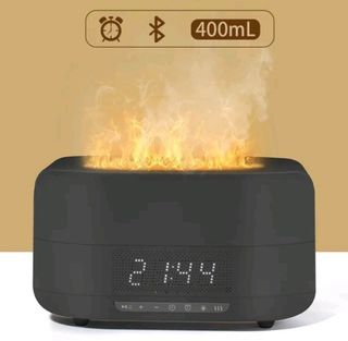 Bluetooth Aroma humidifier Clock With Bluetooth Speaker and clock alarm