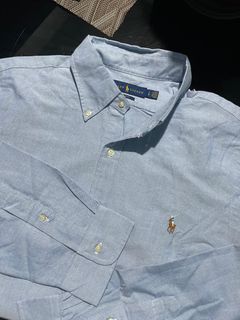 Brandnew Ralph Lauren Light Blue Polo Long sleeves buttondown