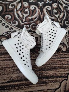 buscemi (hermes) perforated birkin sneakers