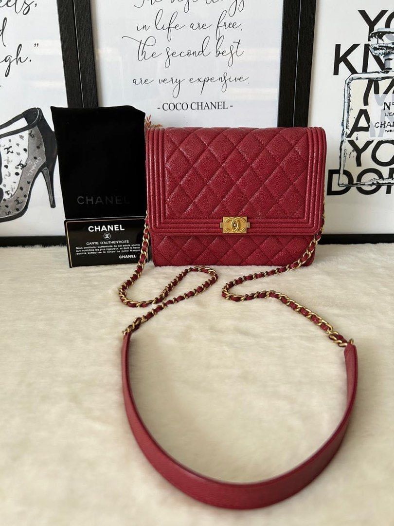 Chanel boy square woc sales