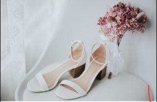 Call it Spring Block Heels (white)