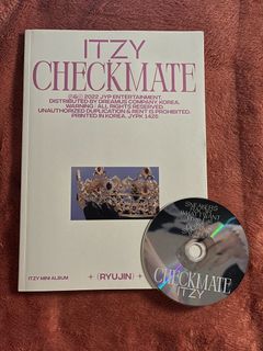 checkmate (itzy - ryunjin version) no photocards