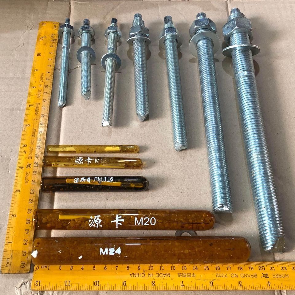 Chemical Bolt Capsule Adhesive for Construction Fastening Anchor Bolts ...