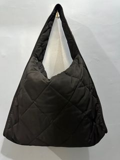 COS Oversized Diamond-Quilted Bag