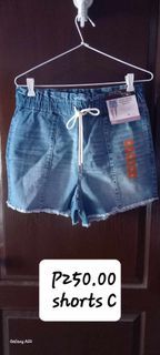 Denim Shorts Brand New Garterized From USA Imported Stretchy