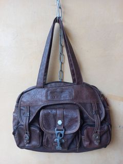 💥sold💥Diesel Brown Leather Bag