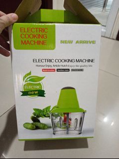 Electric Cooking Machine Cutter Grinder