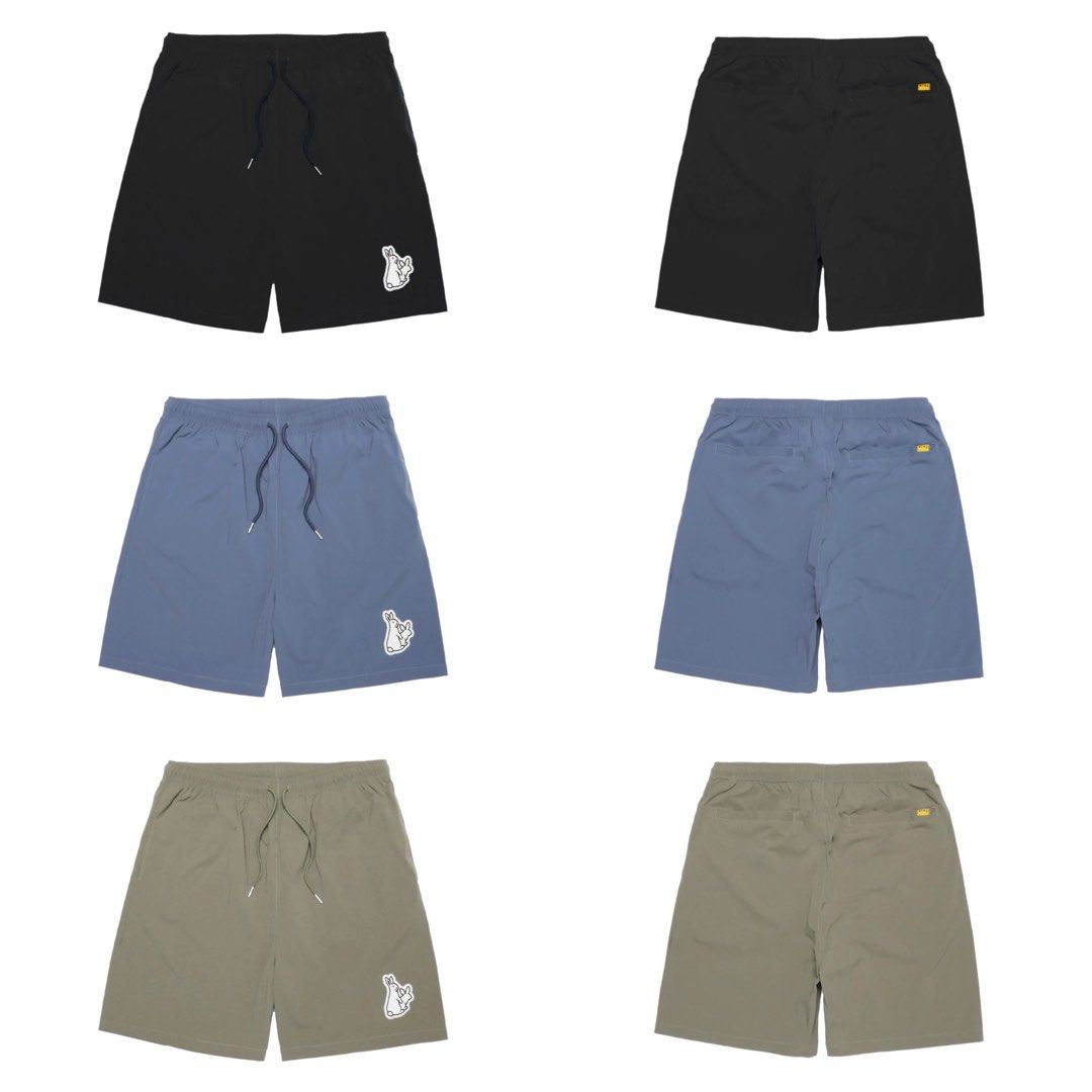 FR2 RABBITS ICON STRETCH NYLON EASY PANTS, Men's Fashion