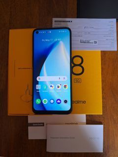 FREE SHIPPING!!!!! PERSONAL PRELOVED REALME 8 5G 8gb+128gb CELLPHONE