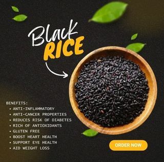 Freshly Milled Black Rice