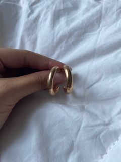Gold Plated Hoop Earring (Small)